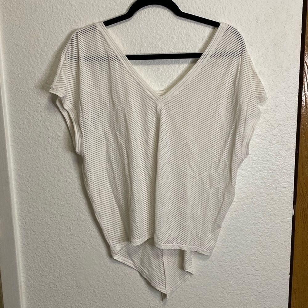 Lululemon Ahead By Miles Short Sleeve
White size 12